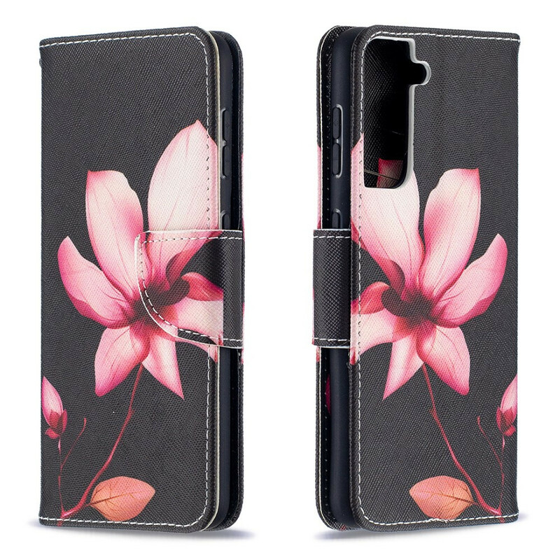 Funda Samsung Galaxy S21 5G Flor Rosa