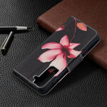 Funda Samsung Galaxy S21 5G Flor Rosa