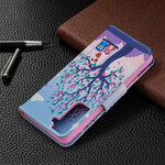 Funda Samsung Galaxy S21 5G Búhos en el columpio