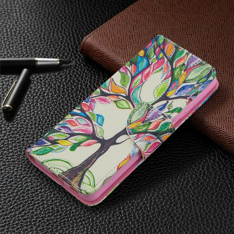 Funda Samsung Galaxy S21 5G Árbol de colores