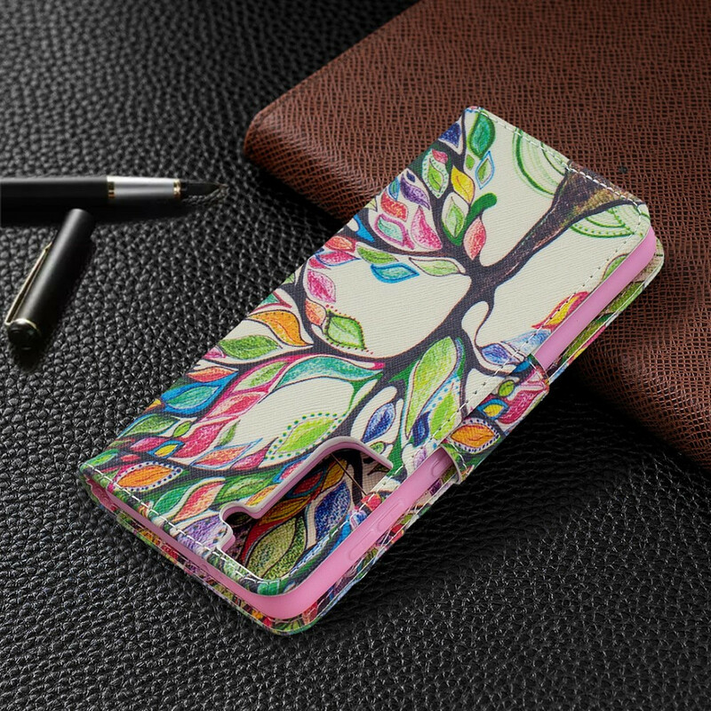 Funda Samsung Galaxy S21 5G Árbol de colores