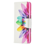 Funda de flor de acuarela para Samsung Galaxy S21 5G