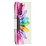 Funda de flor de acuarela para Samsung Galaxy S21 5G