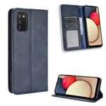 Funda abatible Samsung Galaxy A02s Efecto Cuero Estilo Vintage