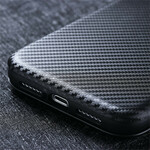Flip Cover Samsung Galaxy A02s Fibra de Carbono