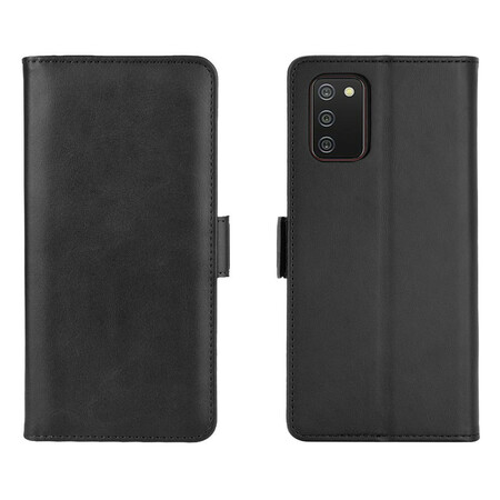 Funda con doble solapa para Samsung Galaxy A02s