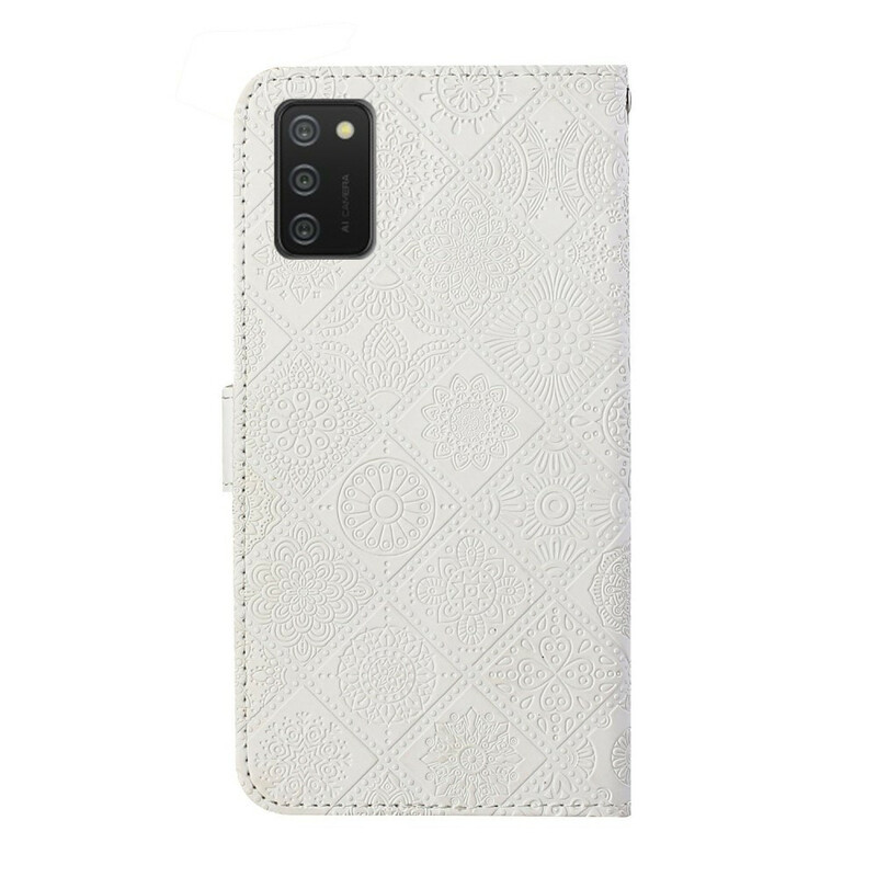 Funda Samsung Galaxy A02s con diseño de tapiz