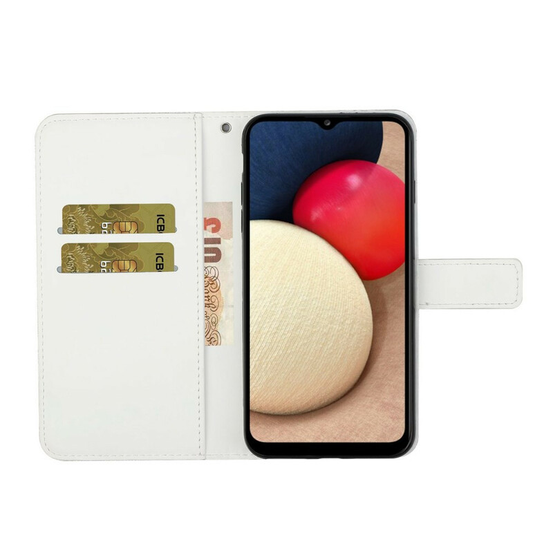 Funda Samsung Galaxy A02s con diseño de tapiz