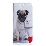 Funda para el perro Pug del Samsung Galaxy S21 Plus 5G