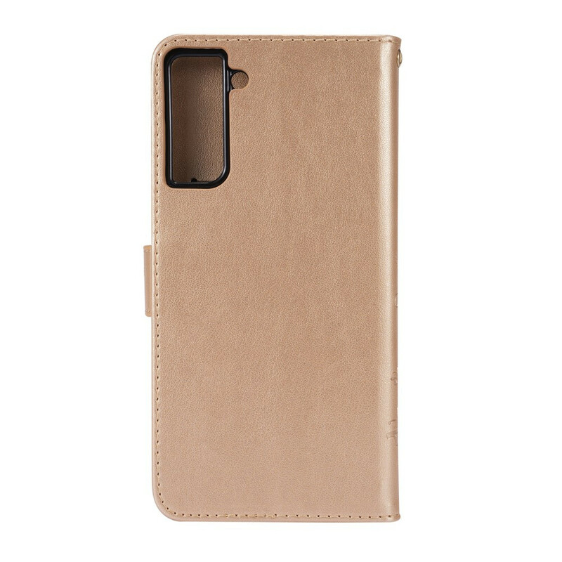 Funda Samsug Galaxy S21 Plus 5G Mariposas en el viento