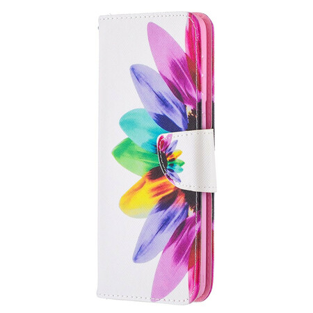 Funda de flor de acuarela para Samsung Galaxy S21 Plus 5G