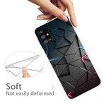 Funda de geometría flexible para Samsung Galaxy M51
