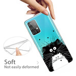 Funda Samsung Galaxy A72 5G Mira los gatos