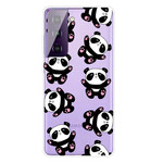 Samsung Galaxy S21 5G Funda Top Pandas Fun