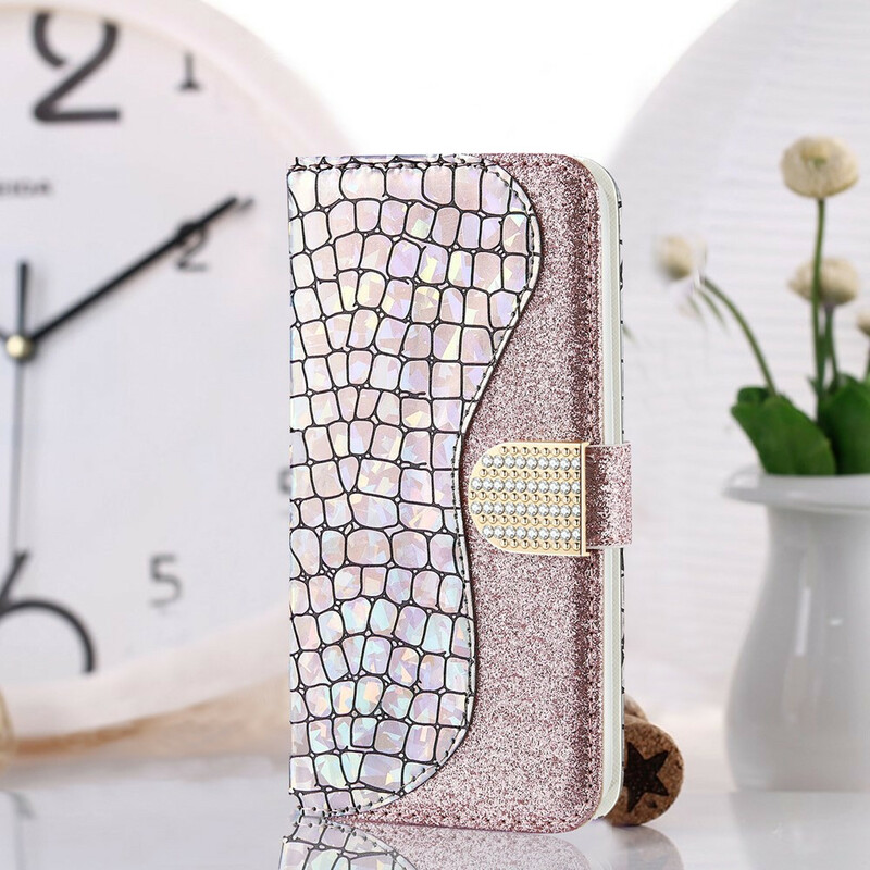 Funda Samsung Galaxy S21 Plus 5G Croco Diamond