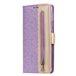 Samsung Galaxy S21 5G Funda de encaje para cartera con colgante