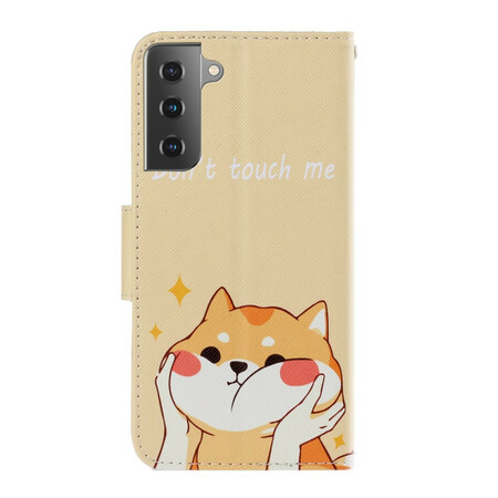 Funda con colgante Samsung Galaxy S21 Plus 5G Chat Don't Touch Me