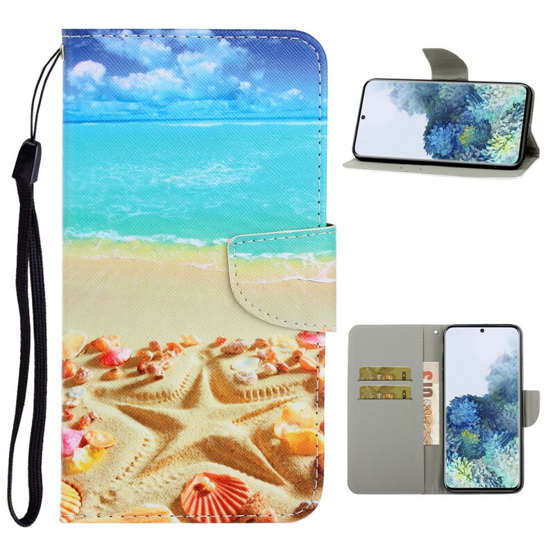 Funda de colgante de playa para el Samsung Galaxy S21 Plus 5G