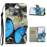 Funda Samsung Galaxy S21 5G Variaciones de la colgante de mariposa