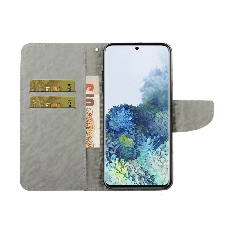 Funda con colgante de playa para el Samsung Galaxy S21 5G Funda con colgante de playa para el Samsung Galaxy S21 5G