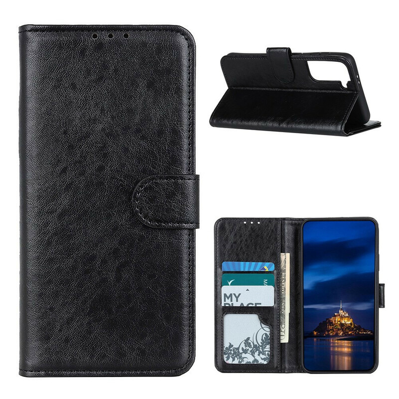 Funda de piel texturizada para Samsung Galaxy S21 Plus 5G