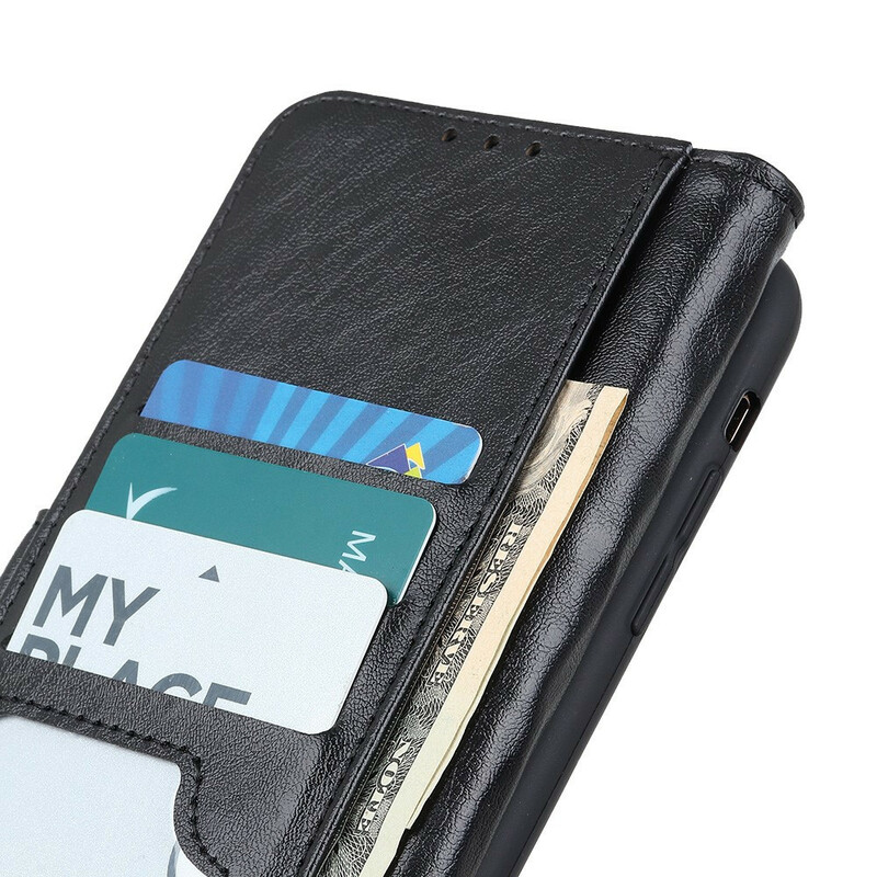 Funda de piel texturizada para Samsung Galaxy S21 Plus 5G