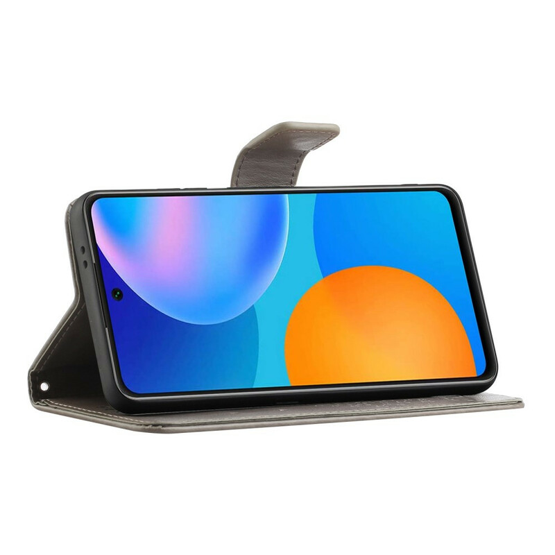 Funda con colgante para el Samsung Galaxy A52 5G Tree & Owl