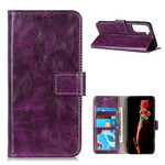 Funda brillante Samsung Galaxy S21 5G con costuras visibles