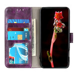 Funda brillante Samsung Galaxy S21 5G con costuras visibles