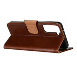 Funda Samsung Galaxy S21 5G de cuero napa dividido