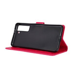 Funda Samsung Galaxy S21 5G Mariposas en el viento