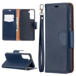 Funda Samsung Galaxy S21 5G solapa oblicua lichi
