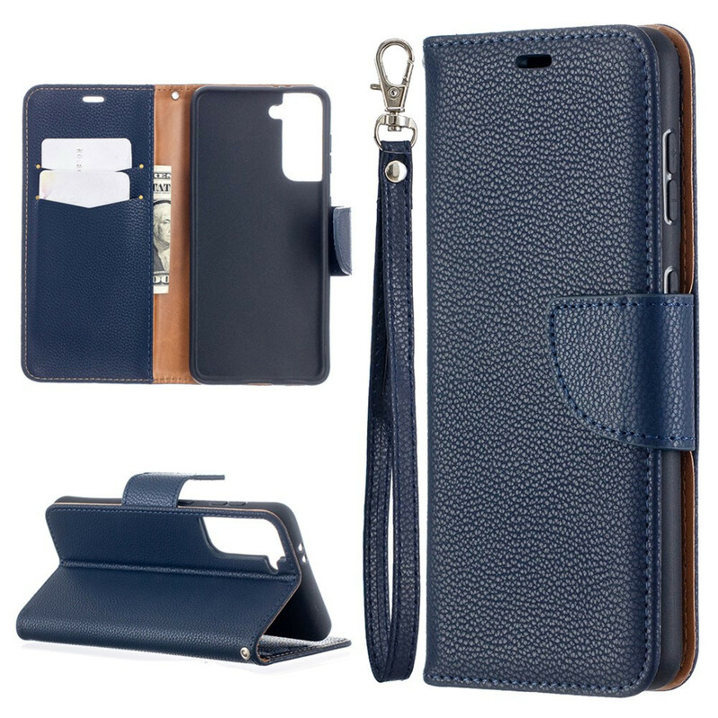 Funda Samsung Galaxy S21 5G solapa oblicua lichi