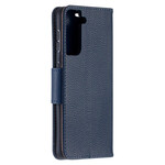 Funda Samsung Galaxy S21 5G solapa oblicua lichi