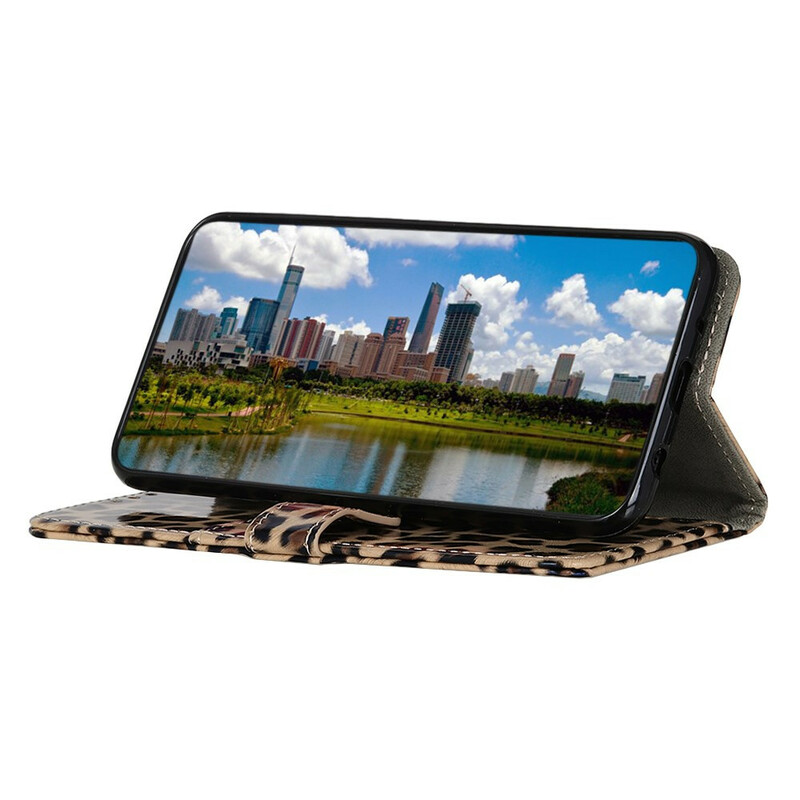 Samsung Galaxy A52 5G Leopard Funda Simple