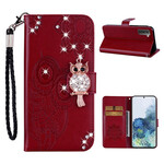 Funda Samsung Galaxy S21 5G Búho y Encanto Mandala