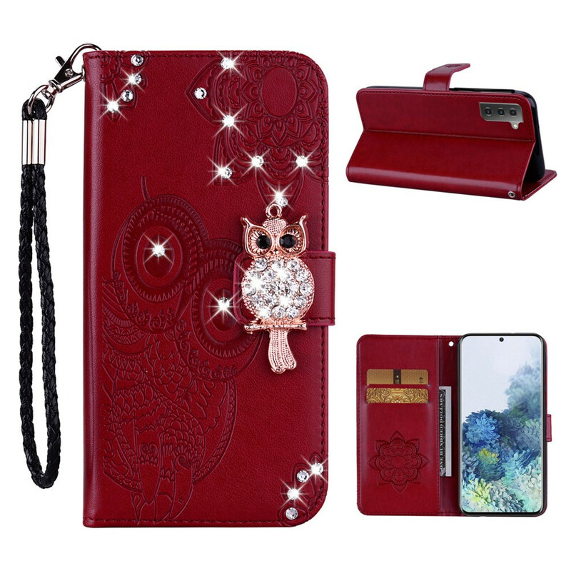 Funda Samsung Galaxy S21 5G Búho y Encanto Mandala
