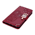 Funda Samsung Galaxy S21 5G Búho y Encanto Mandala