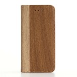Funda para iPhone 7 Efecto Madera Bicolor